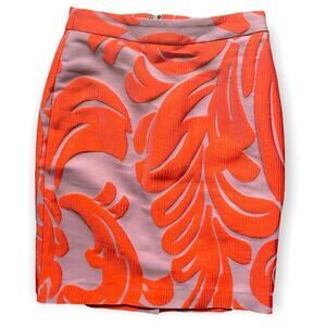 Ann Taylor Jacquard skirt- petite 00P